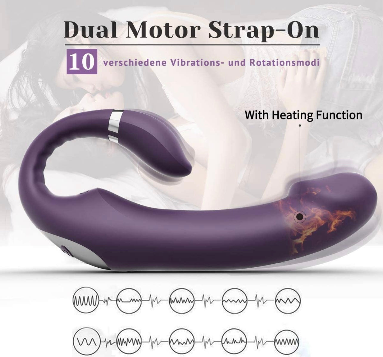 Strap Vibrating Dildo