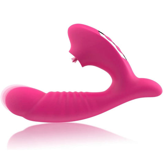 Tongue Licking G Spot Vibrator