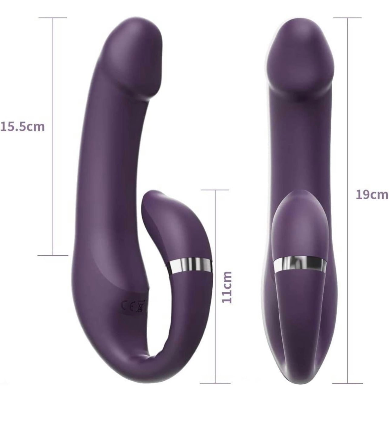 Strap Vibrating Dildo