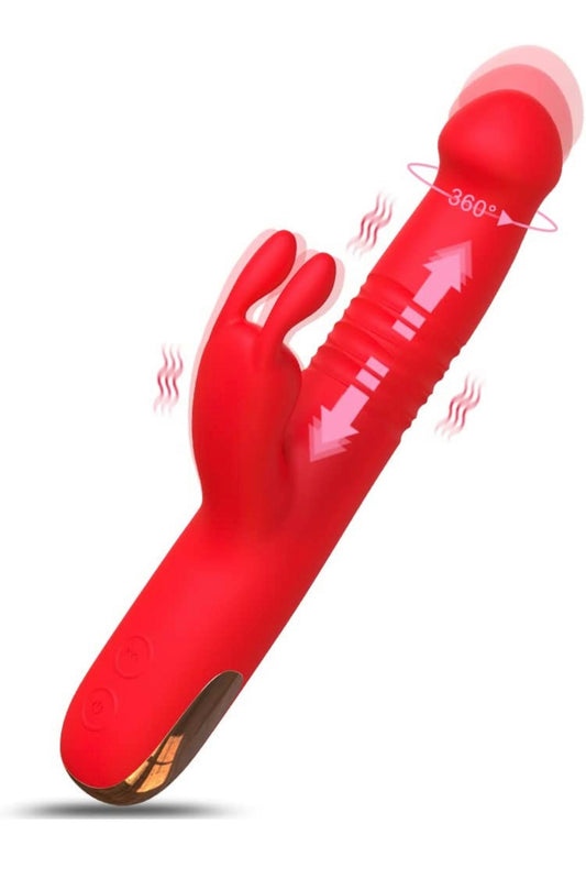 Rabbit Vibrating Dildo